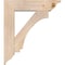 Ekena Millwork Imperial Traditional Smooth Bracket w/ Offset Brace, Douglas Fir, 7 1/2"W x 30"D x 34"H BKT0806X30X34IMP01SDF - alternate 4